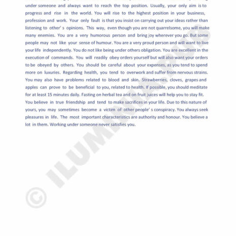 ILUMINAPublications_VedicAstralReport_SAMPLE_Page_070 ILUMINAPublications_VedicAstralReport_SAMPLE_Page_070