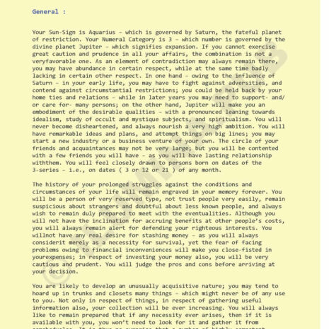Vedic Numerology Report Vedic Numerology Report - Page 08